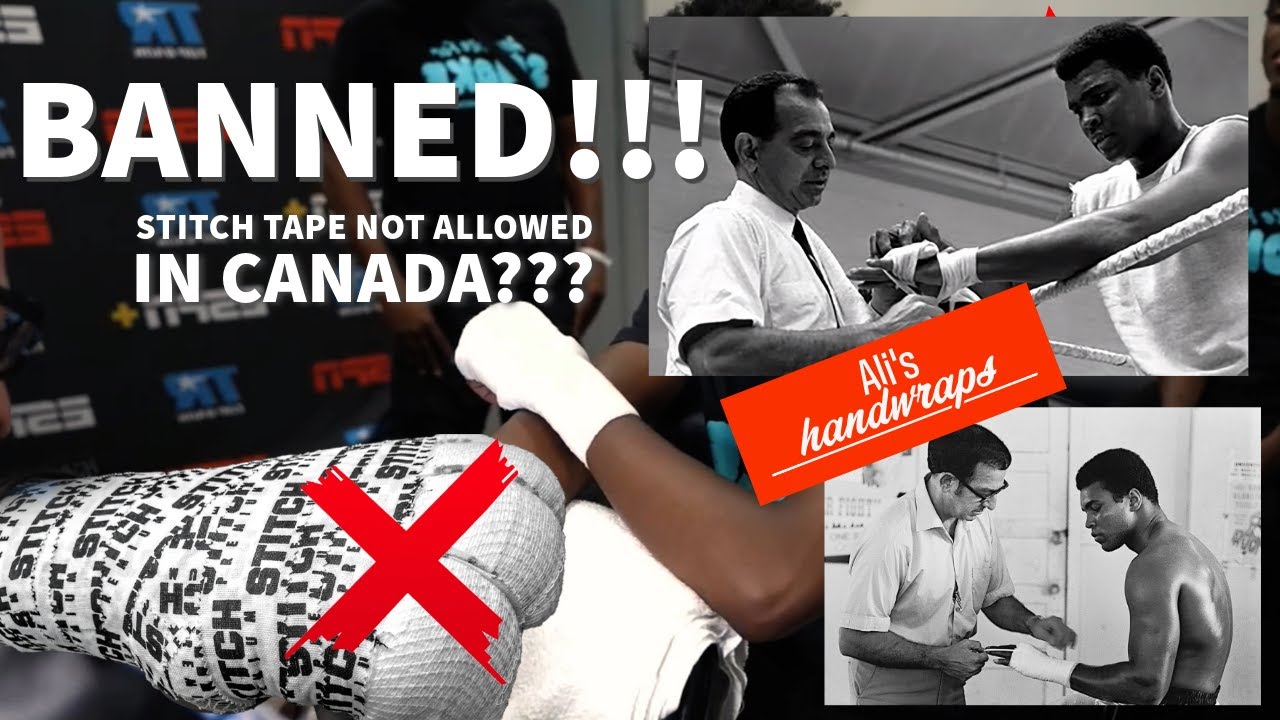 BANNED in Canada? Professional Cutman Reacts. Plus Ali, Tyson & Harrison’s hand wraps.
