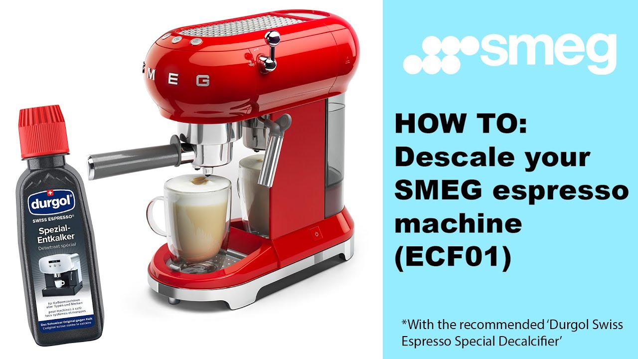 Descale SMEG espresso machine - EASY!