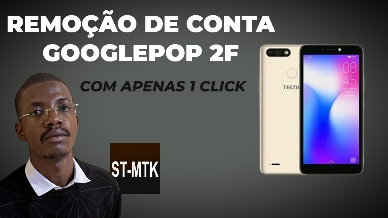 Como Remover Conta Google do Tecno Pop 2F (FRP Bypass Fácil)