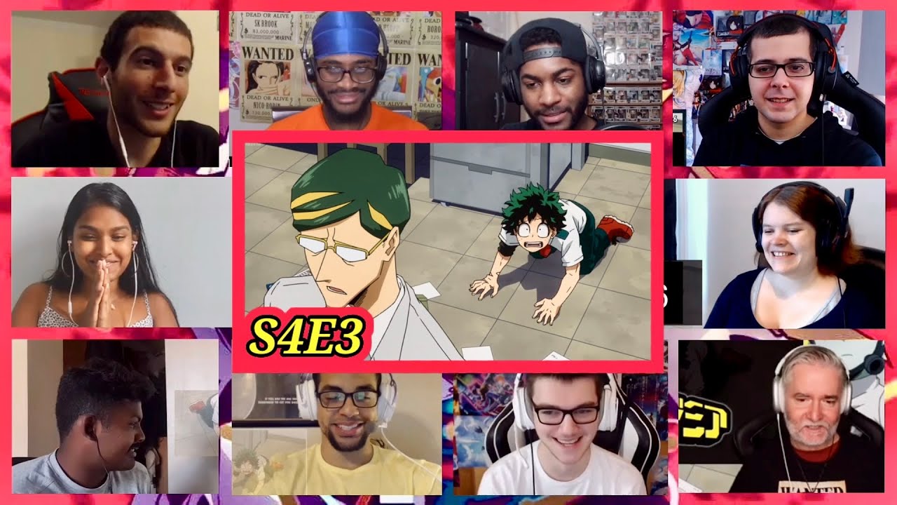 My Hero Academia Season 4 Episode 3 Reaction Mashup | 僕のヒーローアカデミア