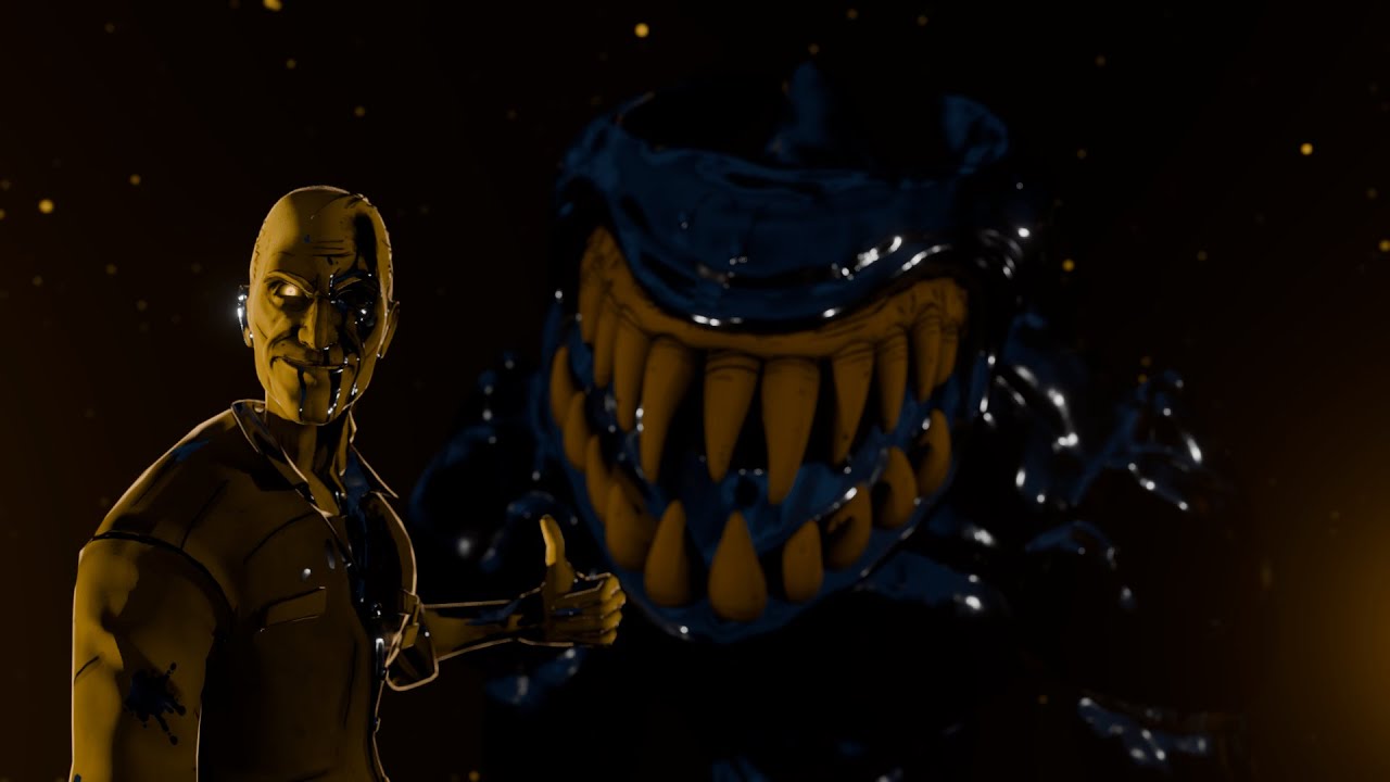 If Wilson actually fought the Ink Demon in Batdr (BATDR / Blender)