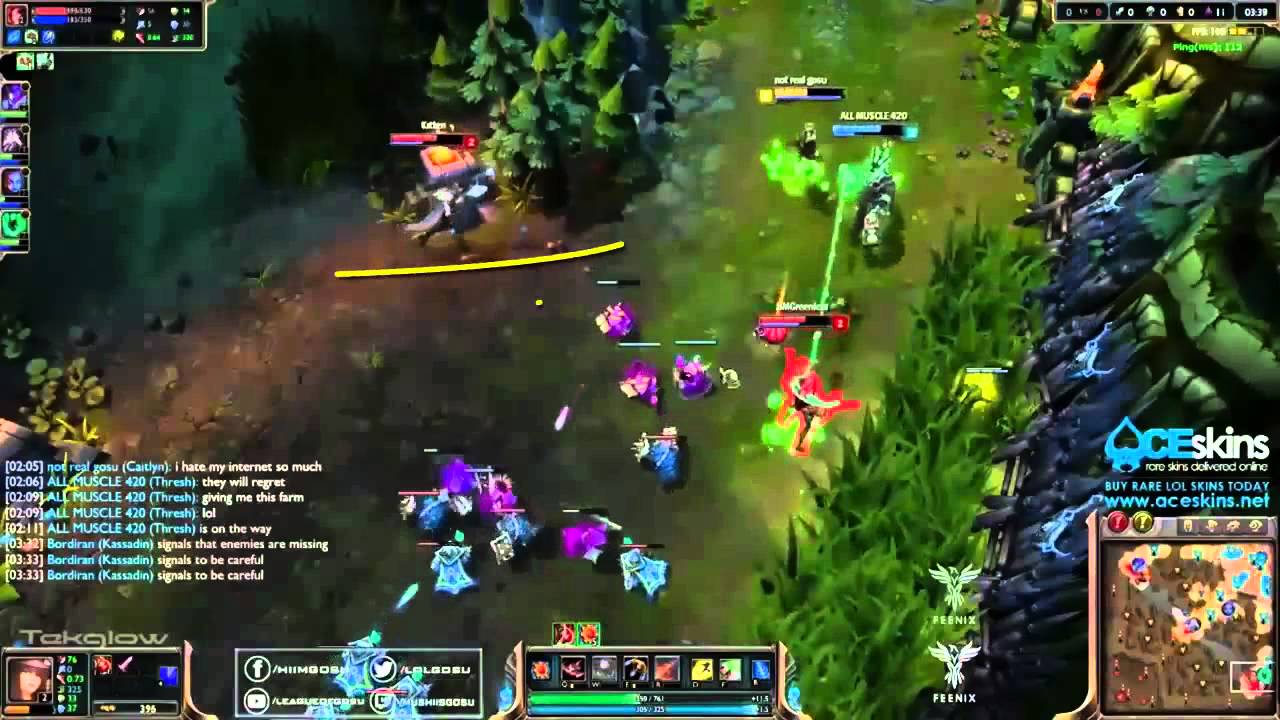 Analysis of Diamond 1 bot lane fight ft.hiimgosu