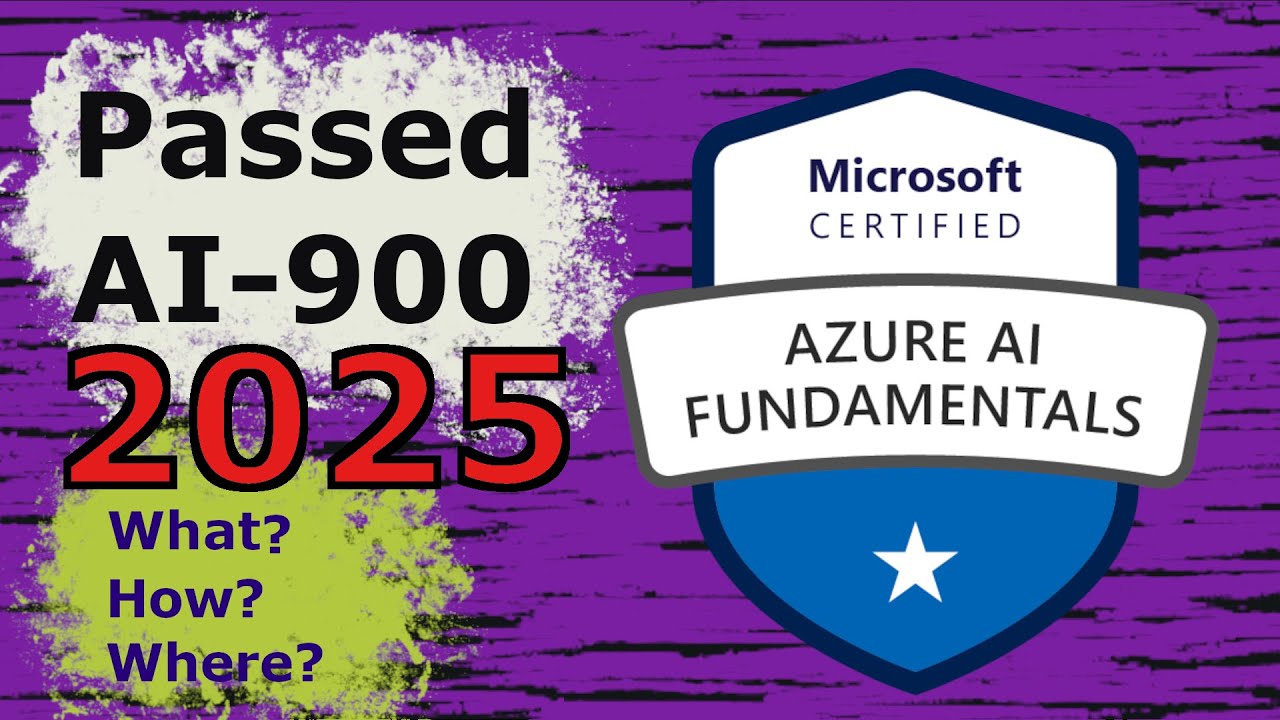 Zdany drugi certyfikat Azure AI-900 2025
