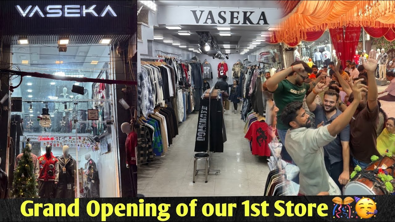 Grand Opening of our 1st Store 🥳❤️