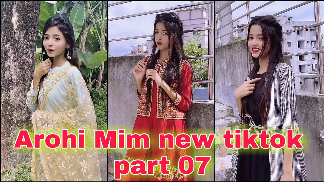 Arohi Mim new tiktok part 07 । AH Tiktok Videos