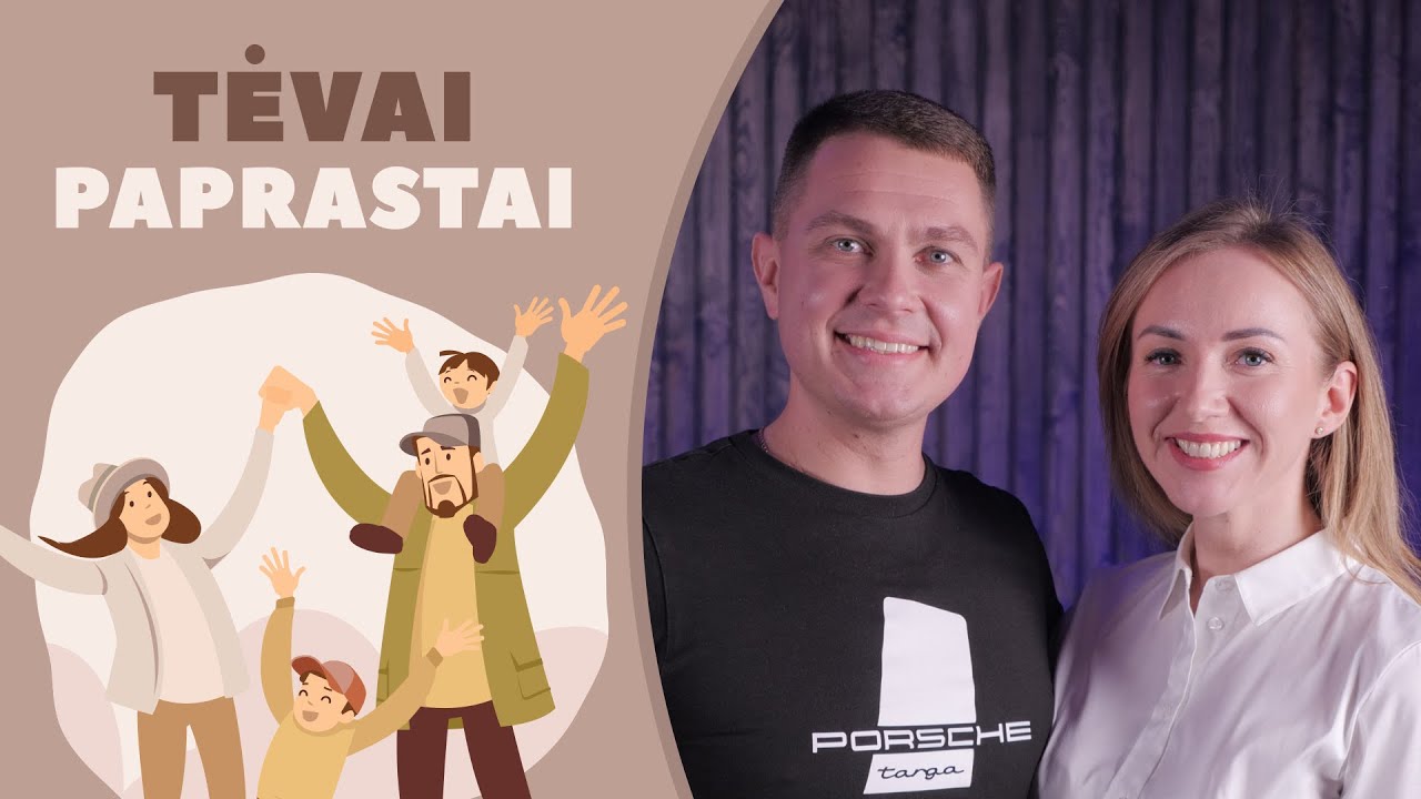 TĖVAI PAPRASTAI #38 | Su Evelina, „Ponia su šluoste“, ir Aurimu Urbanovičiais