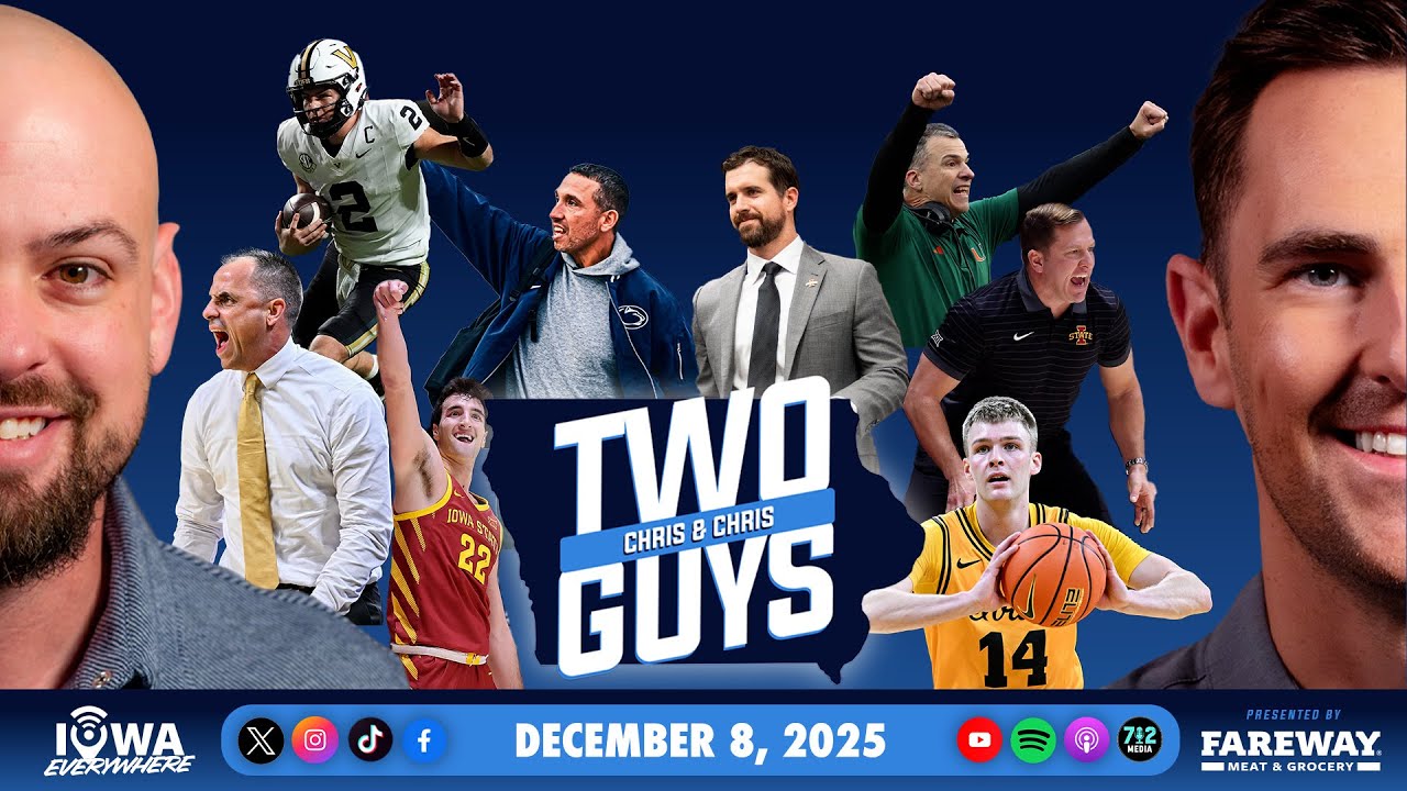 Two Guys: Craziest weekend in ISU history? Cy-Hawk hoops preview (Dec. 8, 2025)