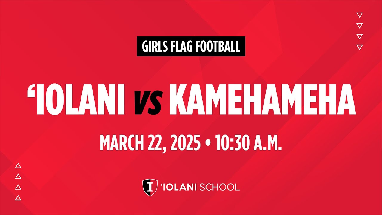 Kamehameha at ‘Iolani -- ILH girls flag football
