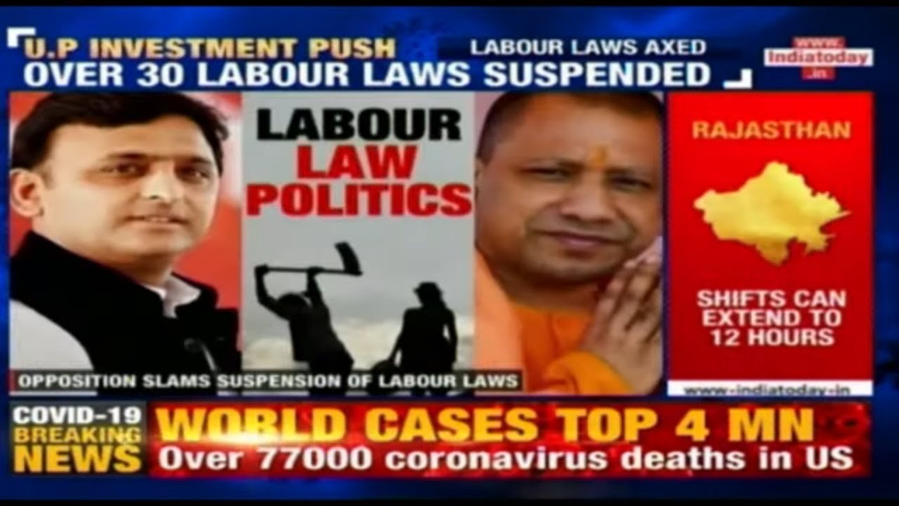 Labour Law Politics In UP: Interests Of Workers Sacrificed To Boost The Economy?