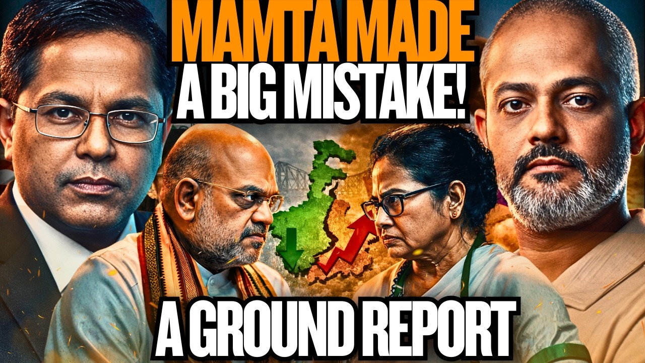 Mamta & TMC Stuck, Ground Report from Bengal & Amit Shah's Plan, SIR Impact I Uday Nirgudkar, Aadi