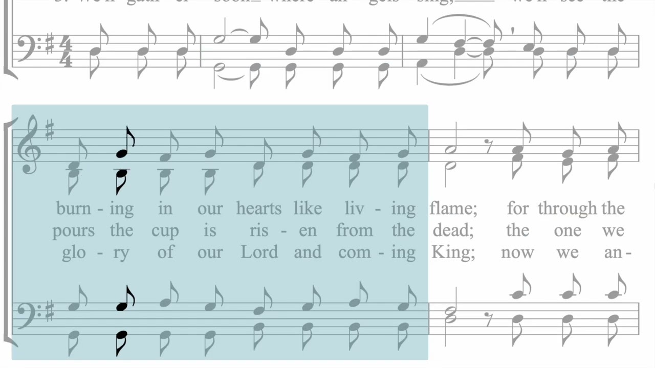Hymnal 347 Come, share the Lord