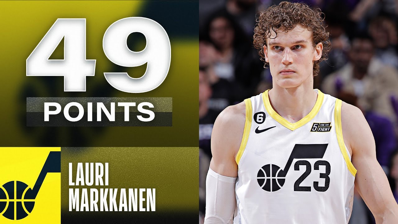 Lauri Markkanen GOES OFF for CAREER-HIGH 49 Points In Jazz W | January 5, 2023