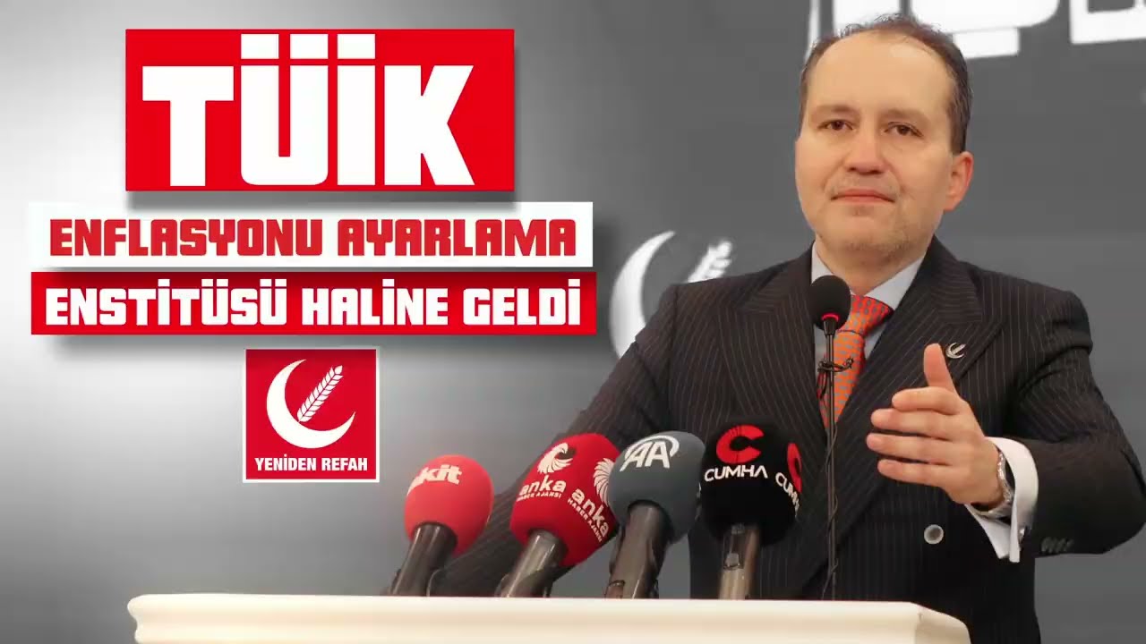 TÜİK enflasyonu ayarlama enstitüsü haline geldi.