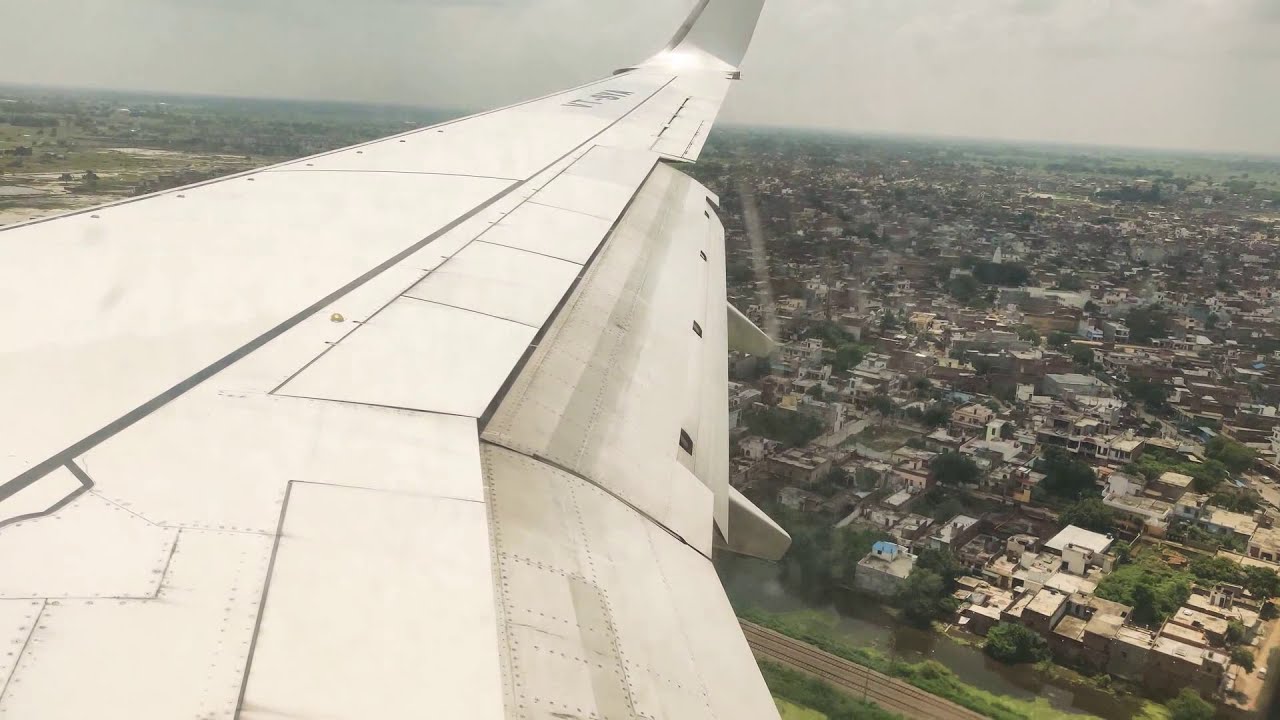 Kanpur Airport Landing
