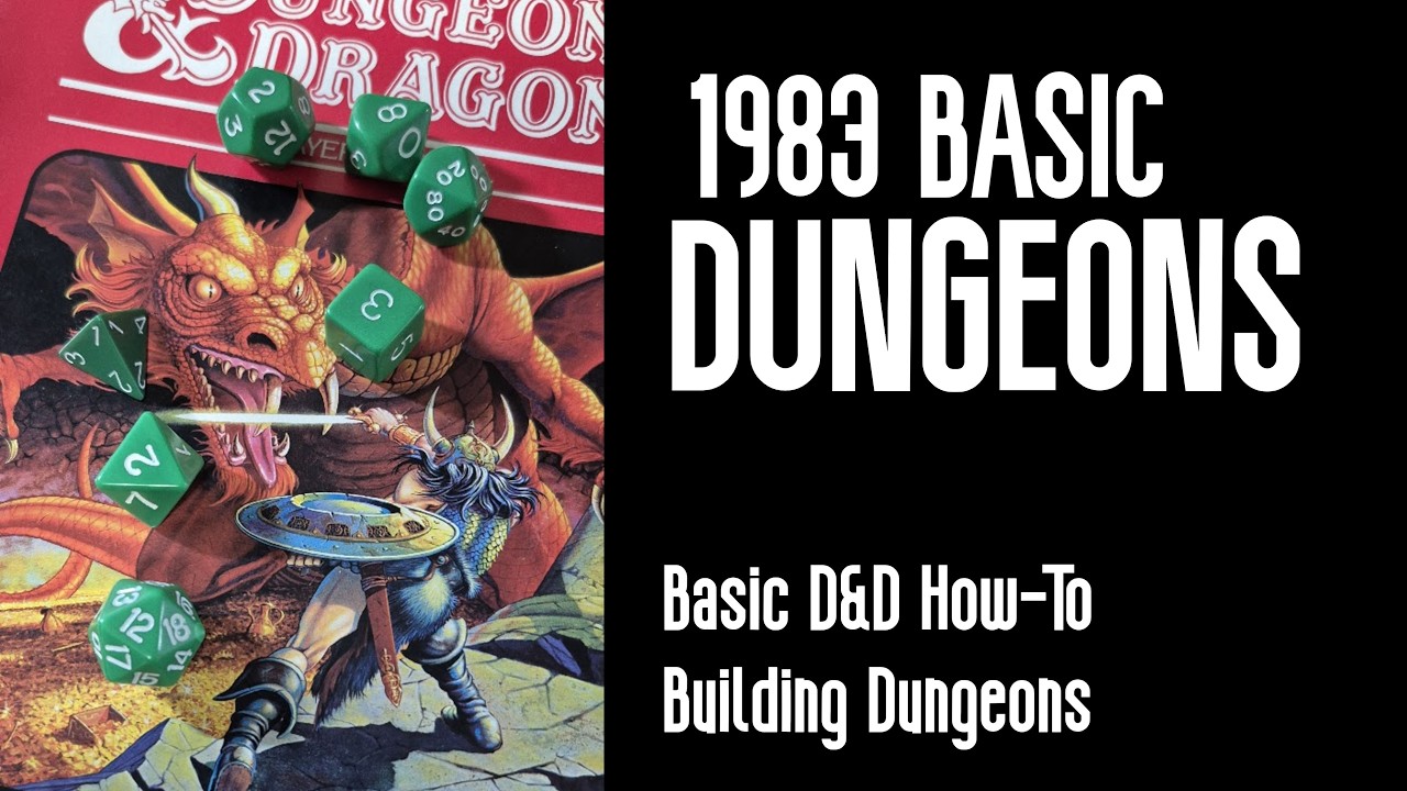 1983 Basic D&D How To: Creating Dungeons