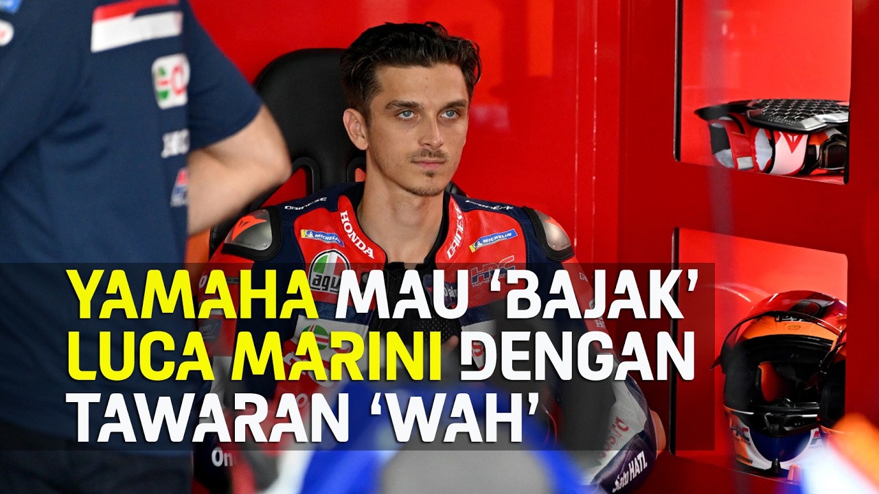 MOTOGP : YAMAHA KASIH TAWARAN 'WAH' LUCA MARINI BUAT PINDAH DARI HONDA DI 2027 | #tmcblog