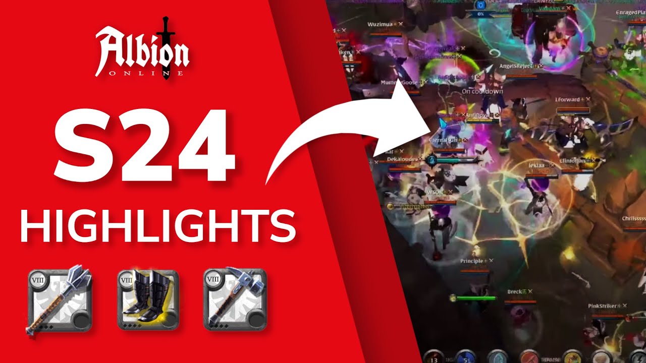 S24 HIGHLIGHTS | PURIFIED | EP 1 | Albion online ZvZ