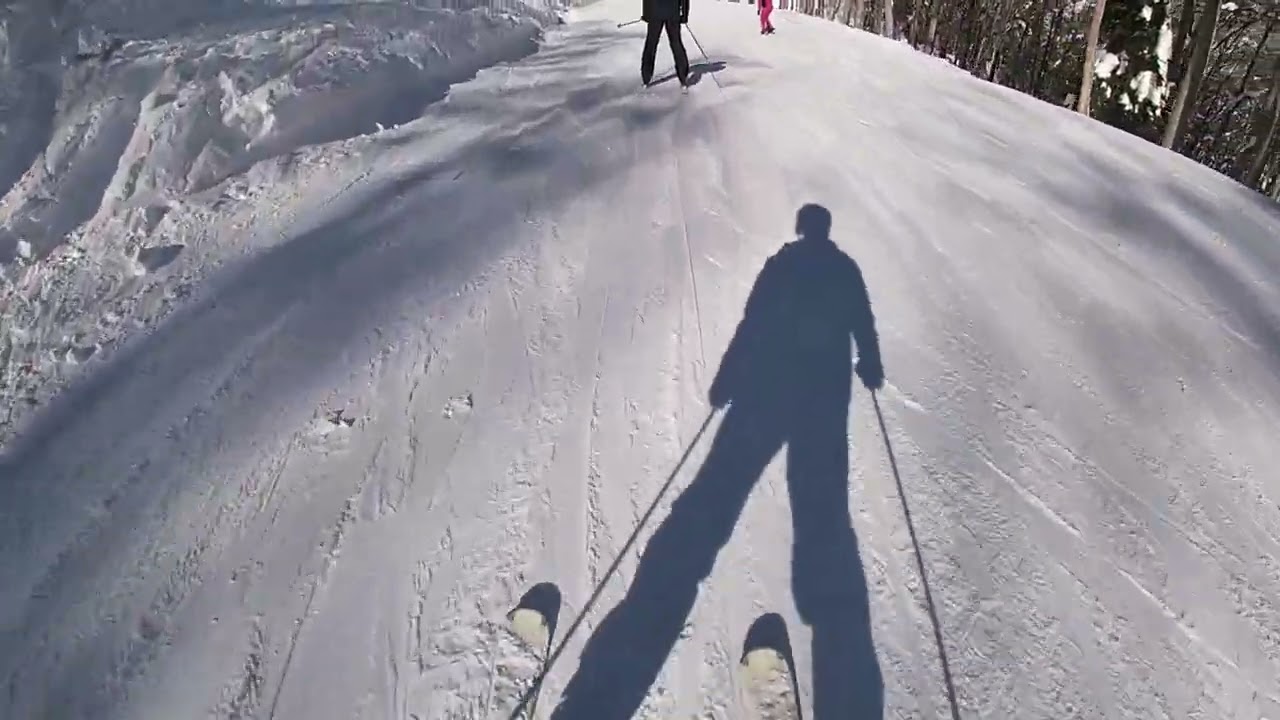 Skiing in Montenegro(18 minutes straight)