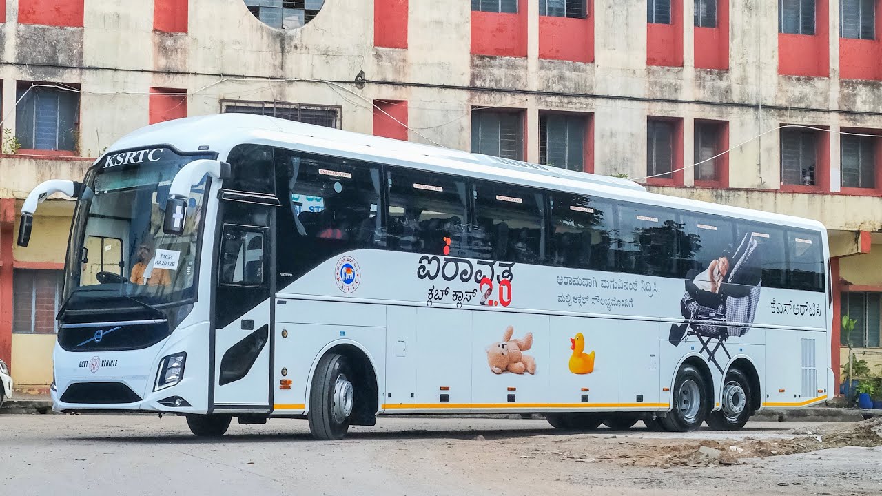Exclusive | KSRTC ಐರಾವತ Airavat 2.0 | Volvo B8R 9600 | MultiAxle AC Semi Sleeper | 20 Buses Added