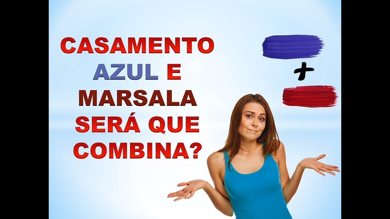 Casamento azul e marsala combina? Confira.