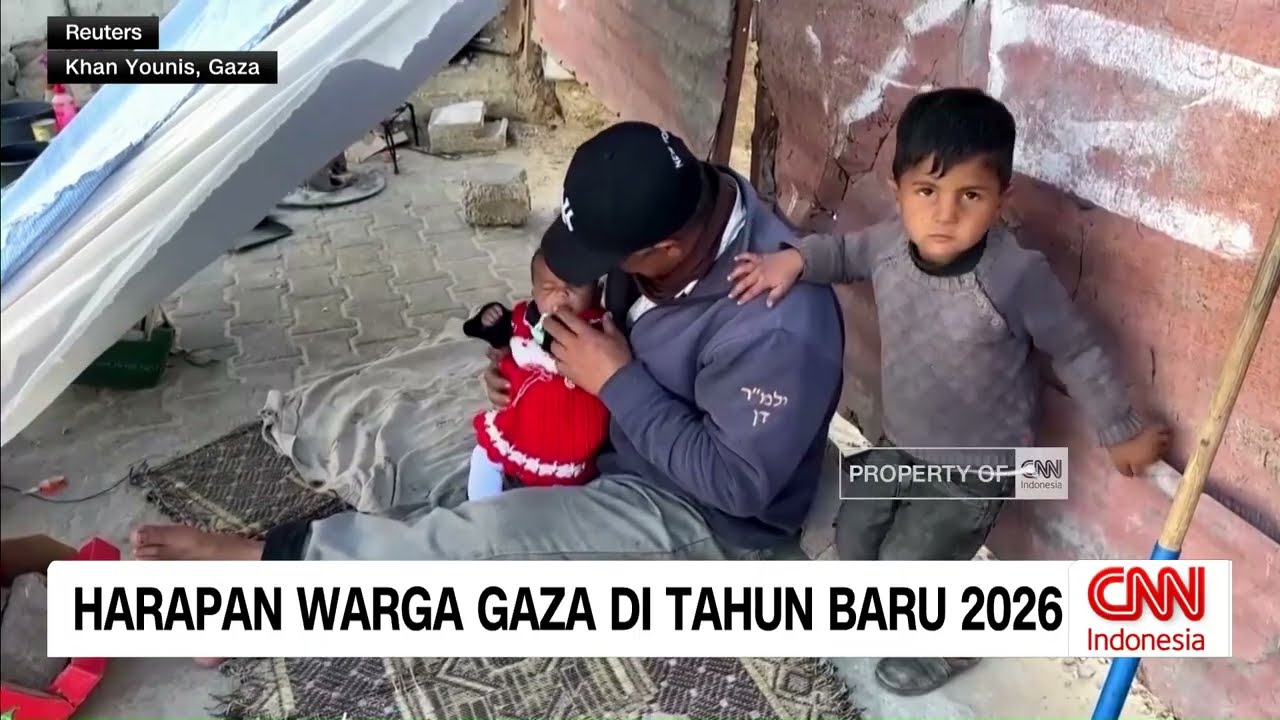 Harapan Warga Gaza di Tahun Baru 2026