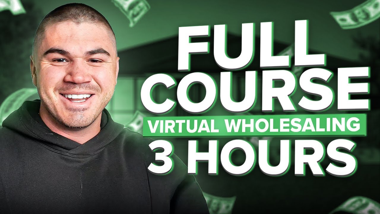 FREE Closing Your First Wholesale Real Estate Deal Course (3 HOURS)
