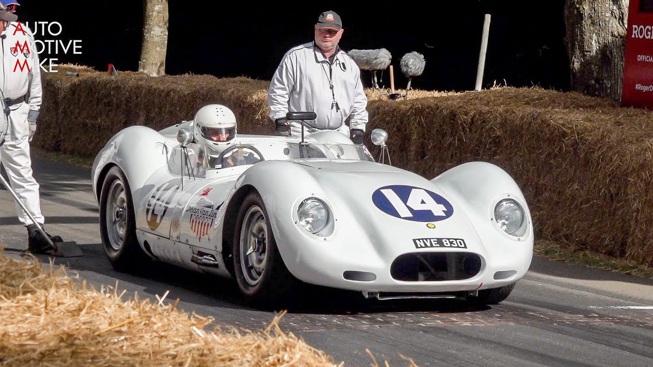 This is the 1958 Lister-Chevrolet 'Knobbly' with a 5.3-litre V8!