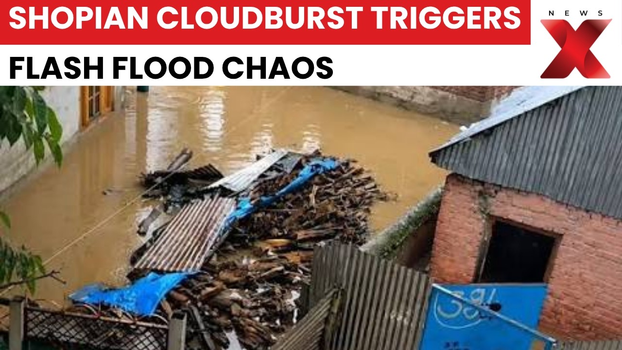 Shopian Cloudburst Triggers Flash Flooding As Heavy Rain Batters Jammu And Kashmir Region