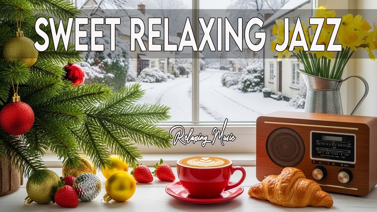 Sweet Relaxing Jazz Music ☕ Bossa Nova instrumental for Studying, Working & Great Moods