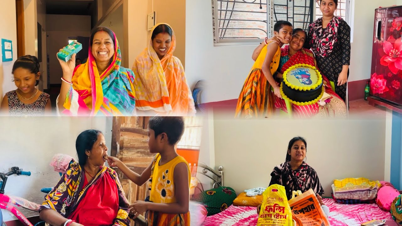 শুভ মা দিবস উদযাপন।🥰@MYDAILYVLOG-WITHRIYA