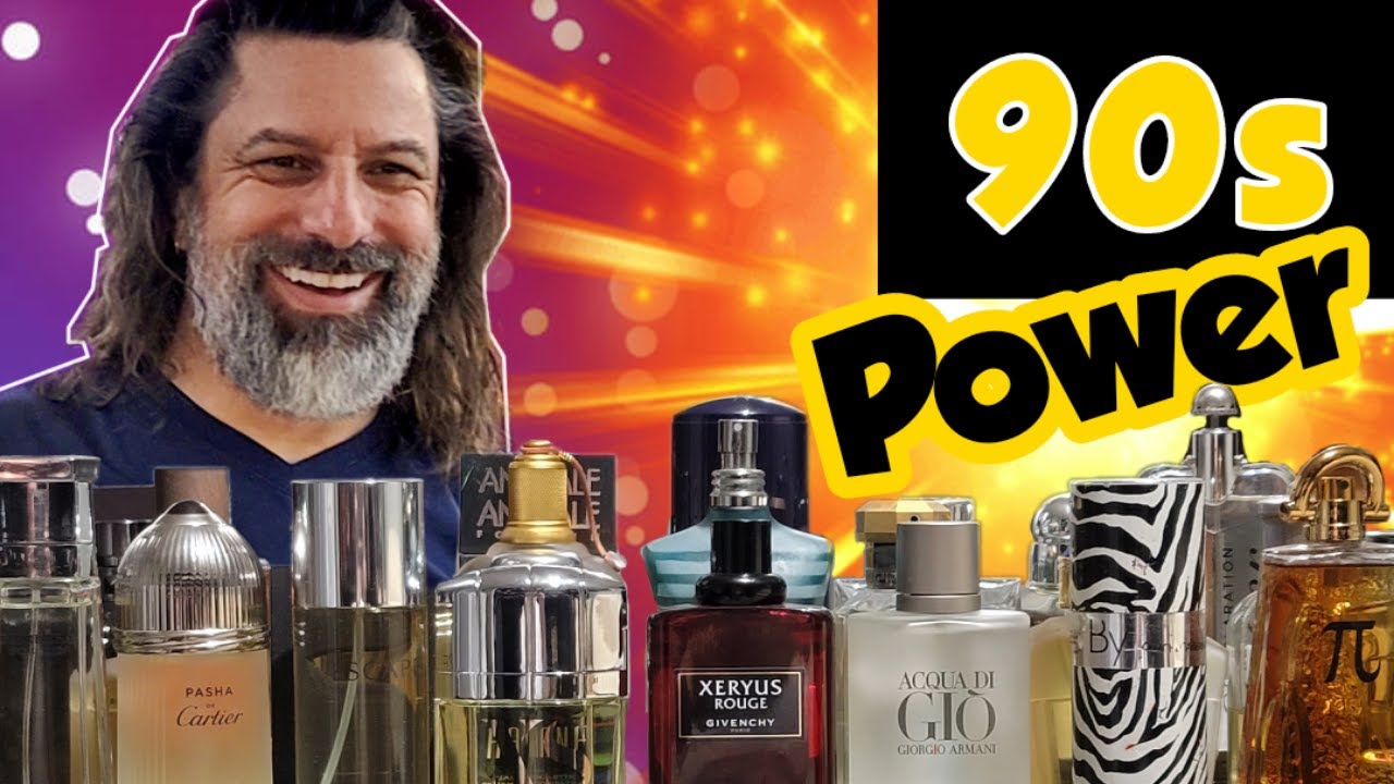 HIP IN THE 90S WITH THESE POWER FRAGRANCES