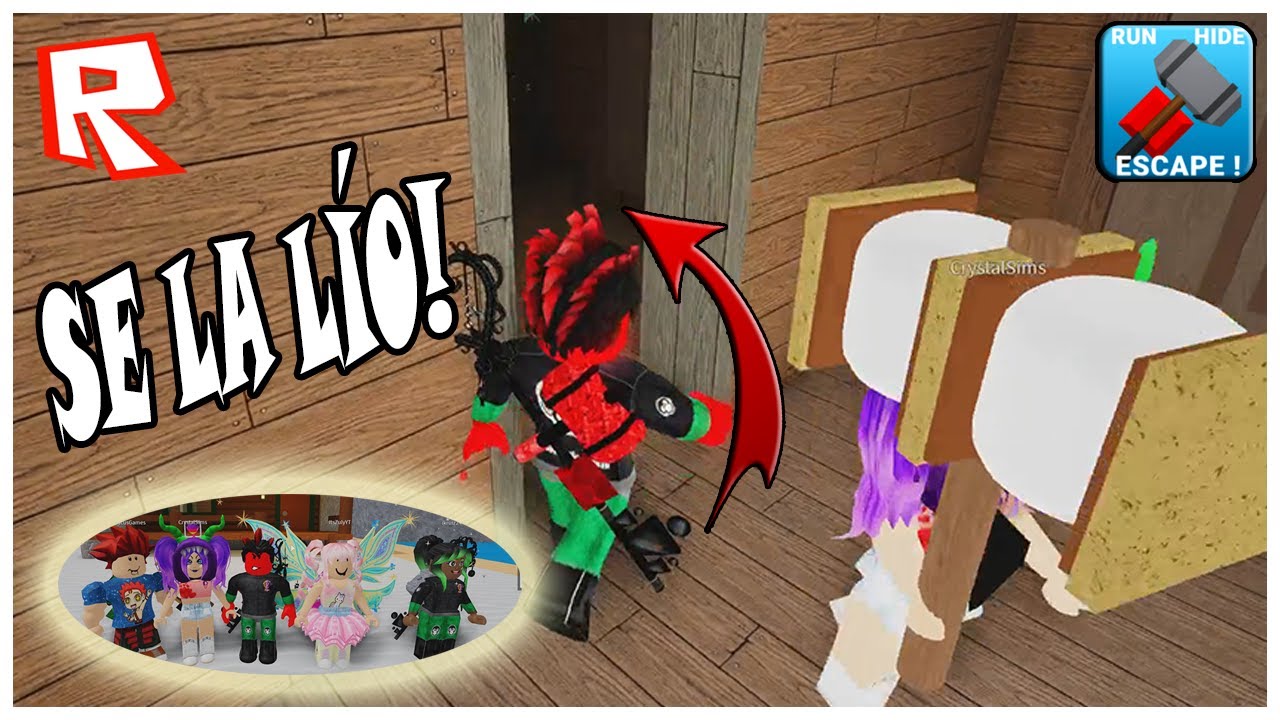 DETRAS DE LA PUERTA :O FLEE THE FACILITY ROBLOX
