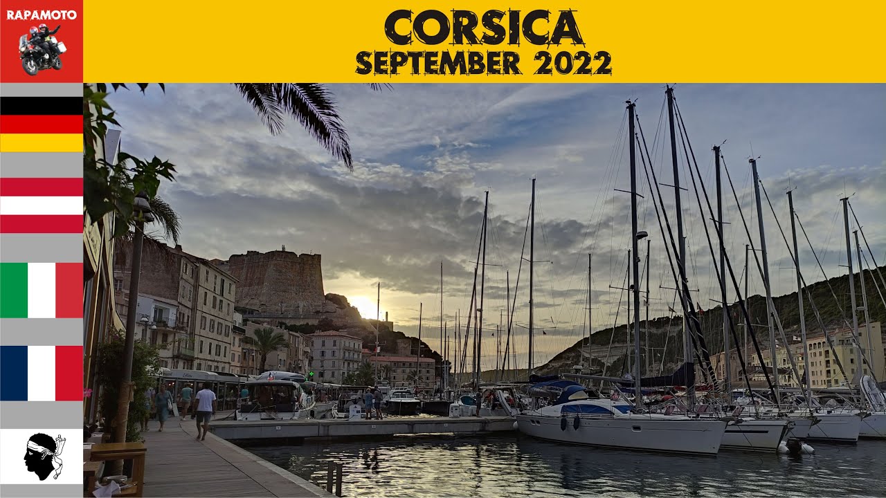 Korsika-Tour mit dem Motorrad – September 2022
