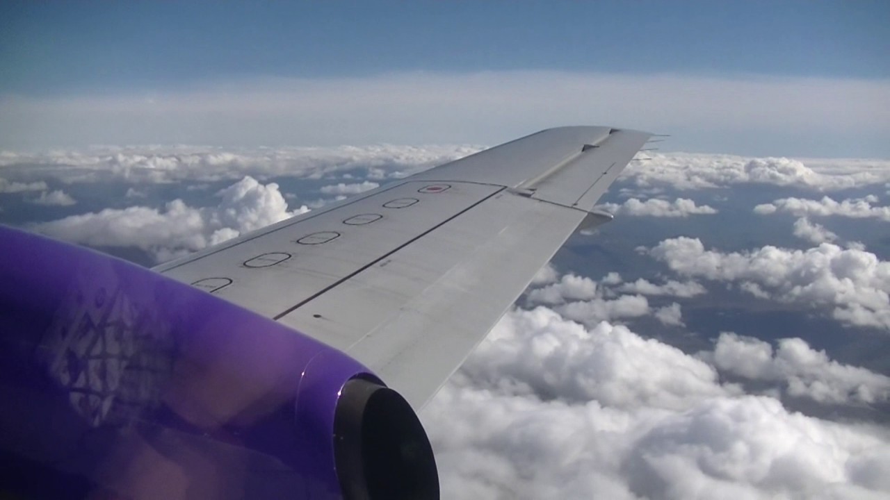 Flight Stornoway to Inverness over the Scottish Highlands and the Minch