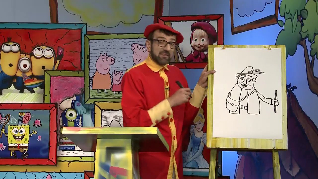 How to Draw a Hunter the Easy Way (Step by Step)🎨 #Multiknik N619