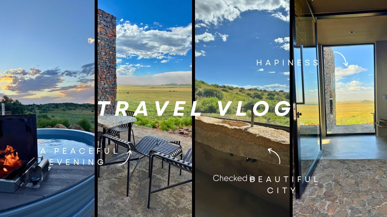 Travel Vlog : Spionkop Eco Cabin | Staycation | Cost Stay in Freestate #southafricanyoutuber 