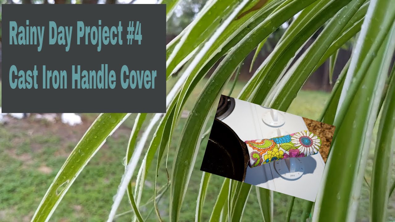 Rainy Day Project #4: Cast Iron Handle Cover, Free Sewing Pattern, How to Sew