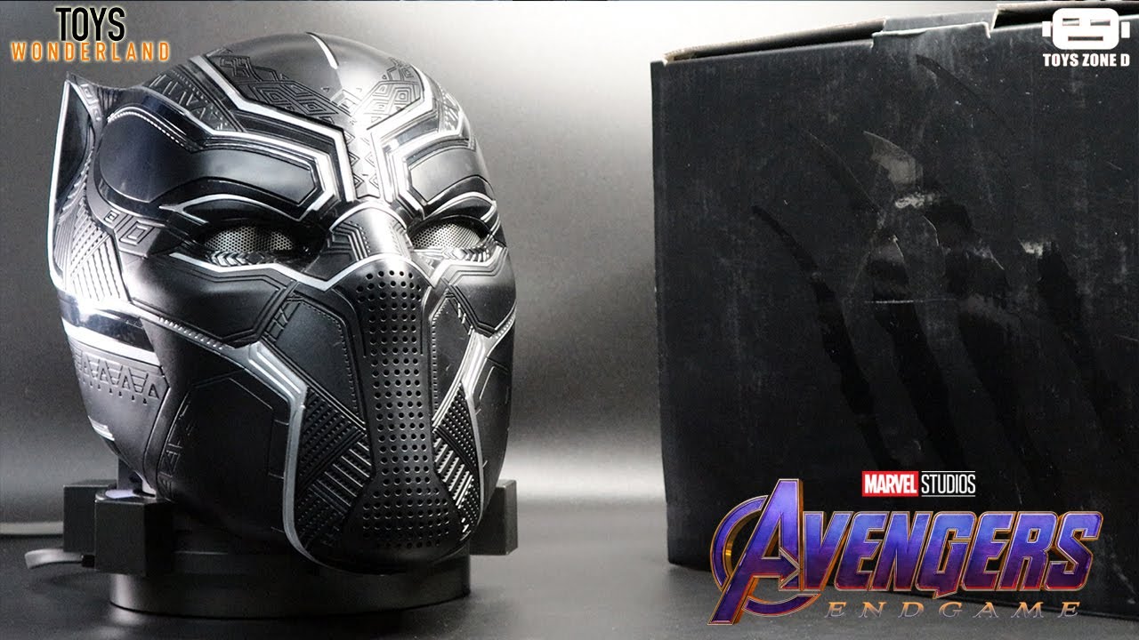 Killerbody Life Size Black Panther Helmet End Game Unboxing