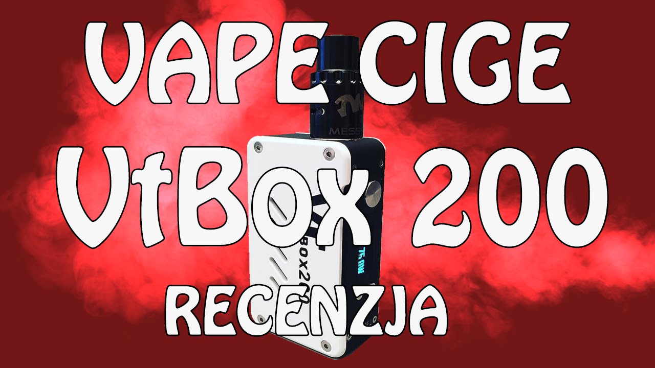 VAPE CIGE VtBox 200 Recenzja PL
