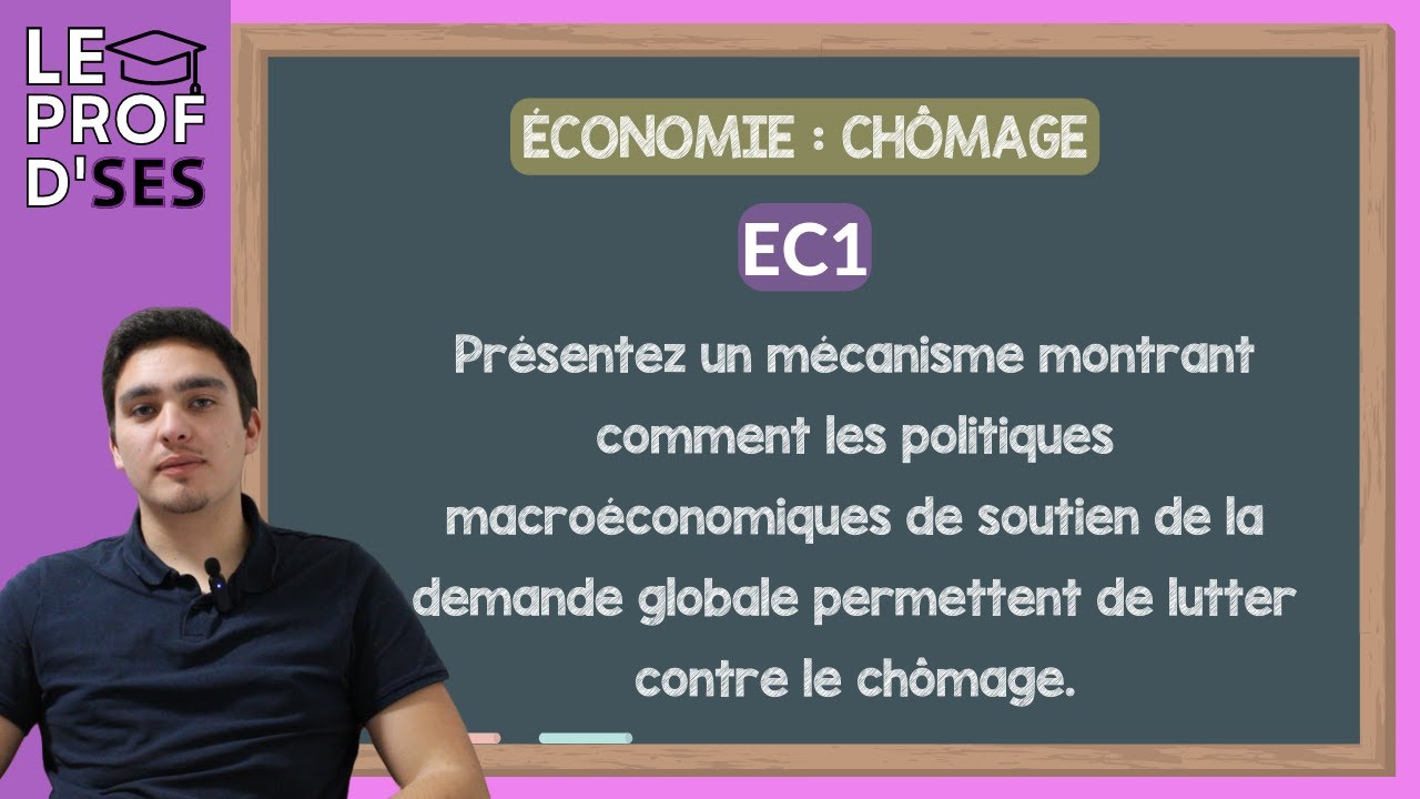 [BAC] EC1 corrigées - Comment les politiques de soutien de la demande luttent contre le chômage ?