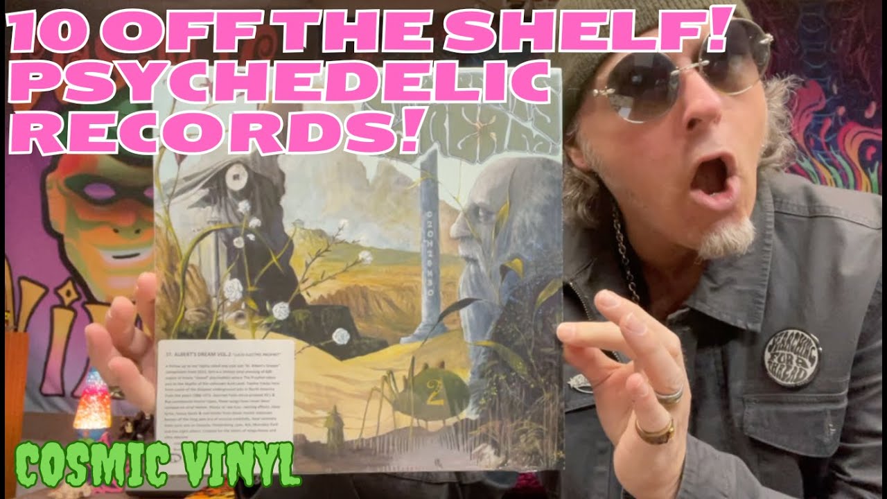 10 off the shelf! Psychedelic records!  #vinyl #vinylcommunity #vinylrecords