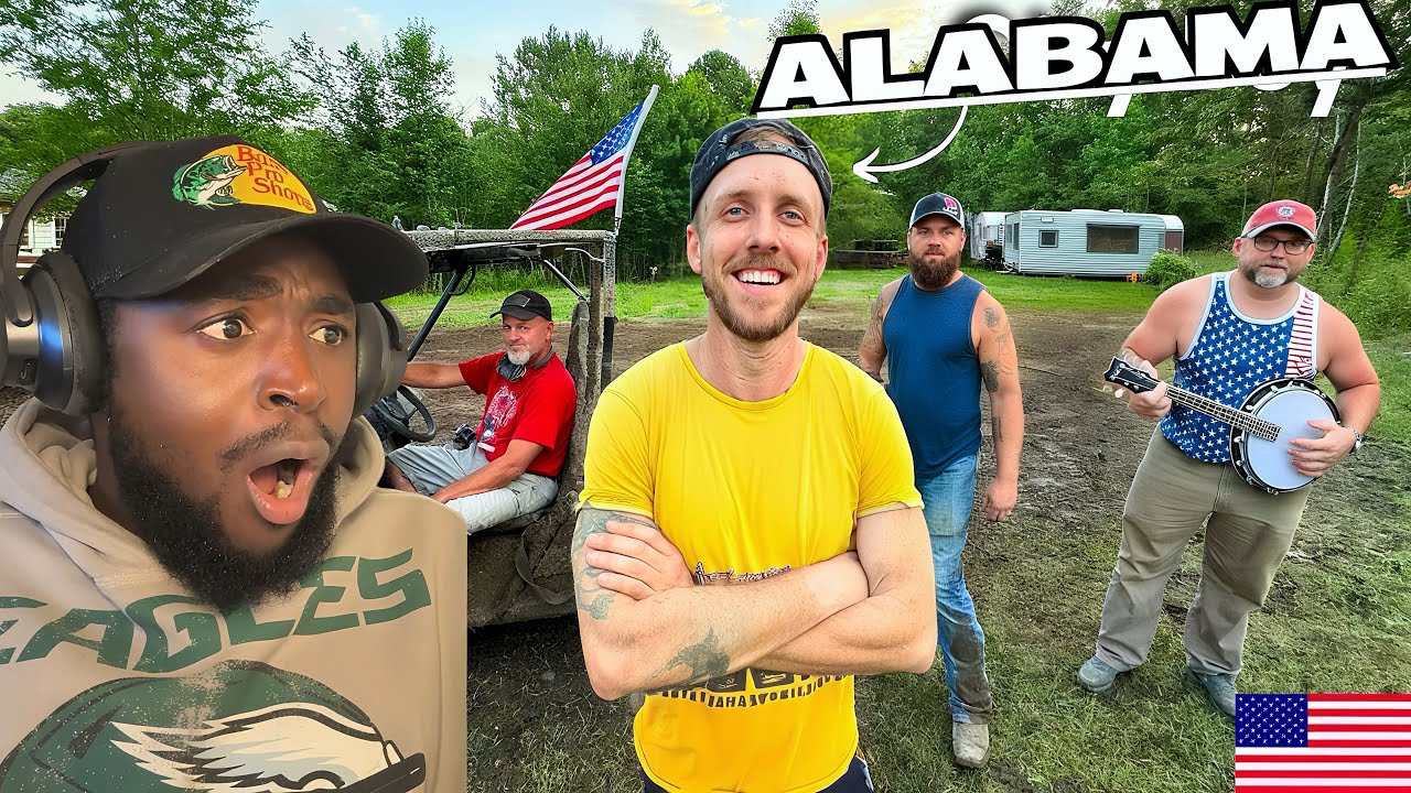 British Reaction to living with Deep South Rednecks for 72 hours - This was eye opening.