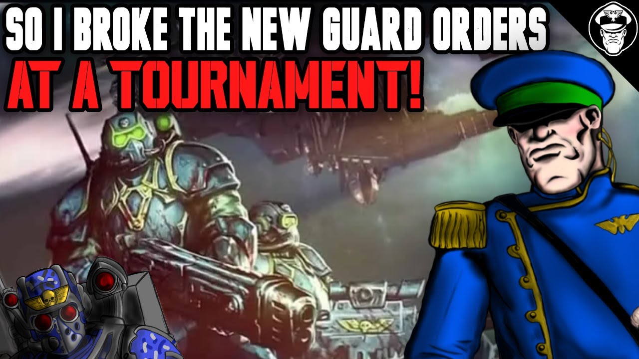 So I BROKE the New Guard Orders at a GT! | Tournament After Action Report | Warhammer 40,000
