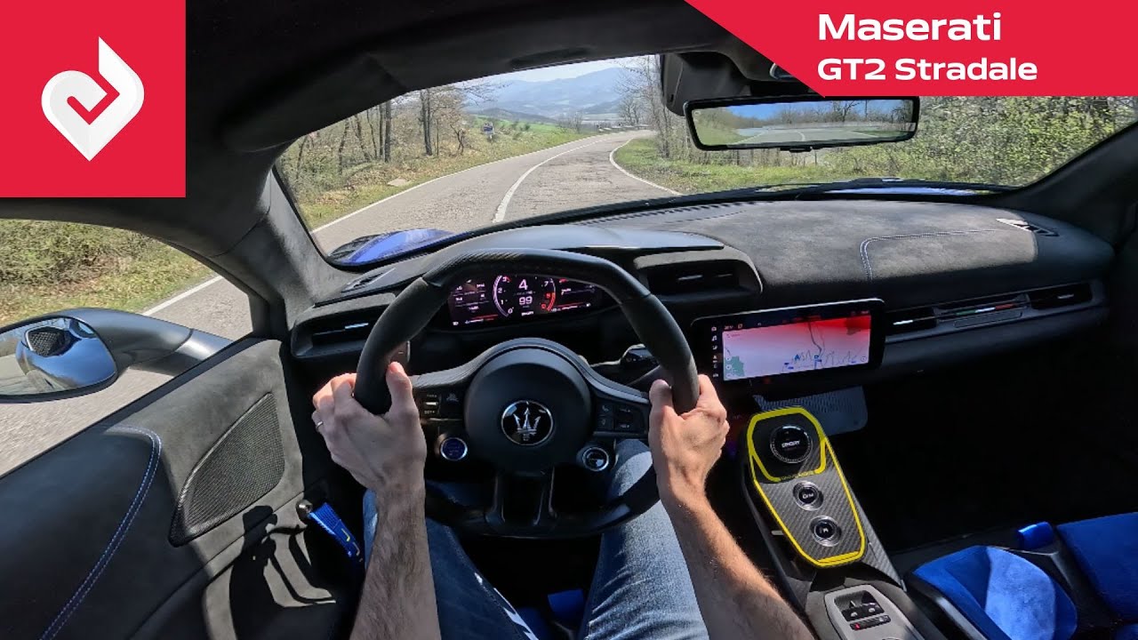 POV Maserati GT2 Stradale | Walkaround, Cockpit, Sound, On Road, On Track/Sport, On Track/Corsa