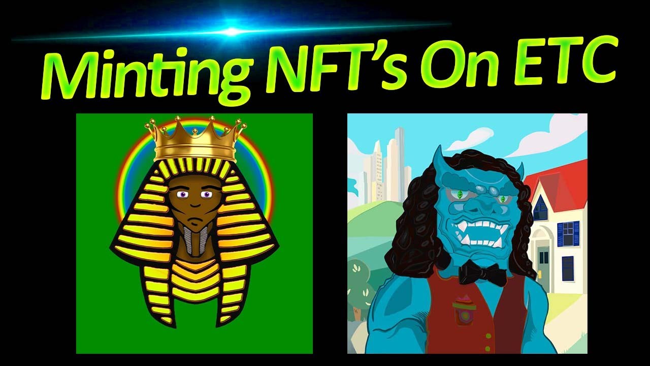 Minting NFT's on Ethereum Classic for less than 2 cents. Classic Savages and Classic Pharaohs