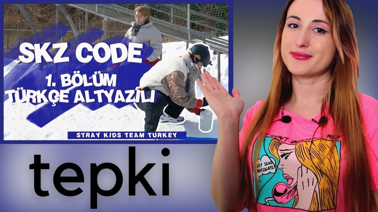 SKZ CODE Bölüm 1 Tepki | KPOP TEPKİ | KPOP REACTION | Stray Kids Winter is Coming #1 Ep.01