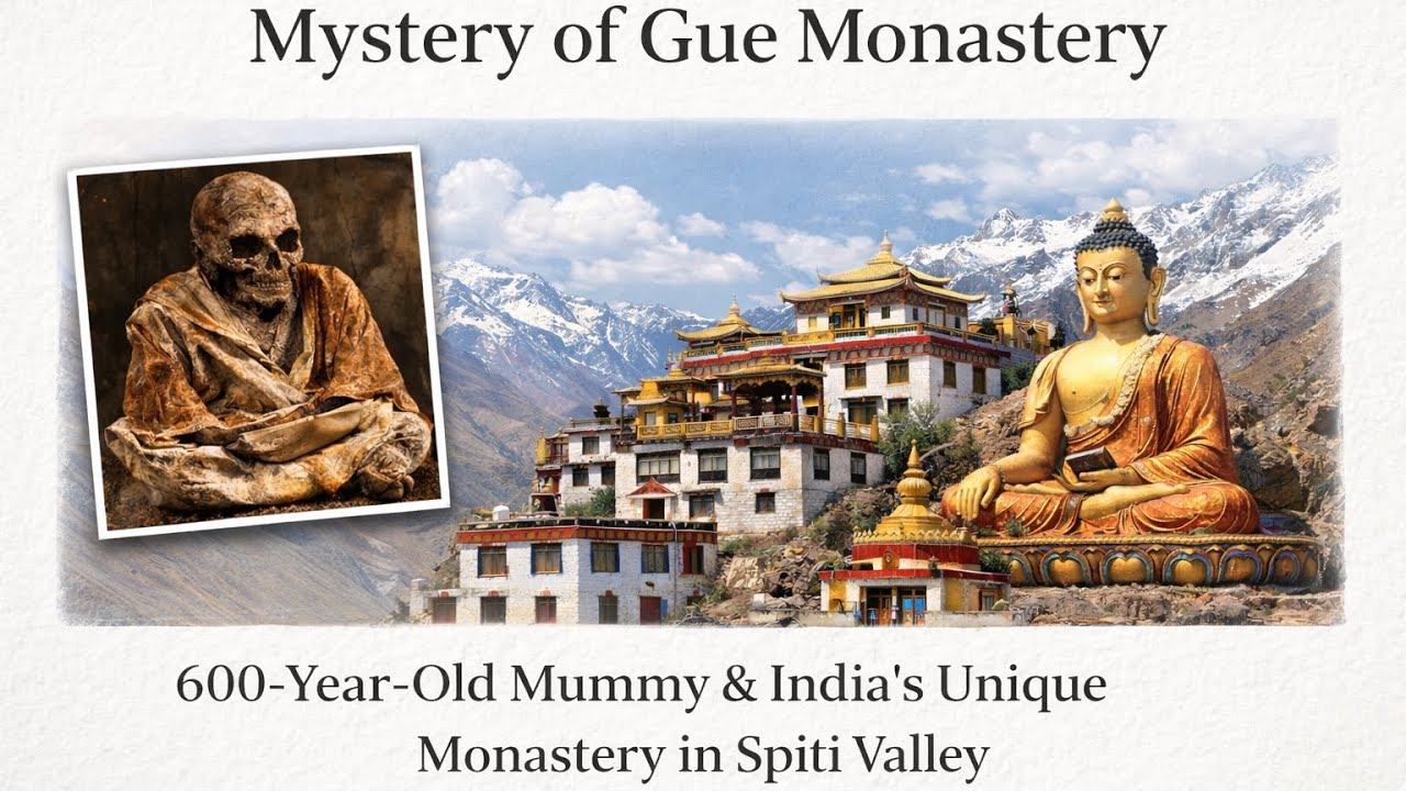 Gue Monastery Spiti | Home of the 600-Year-Old Mummy