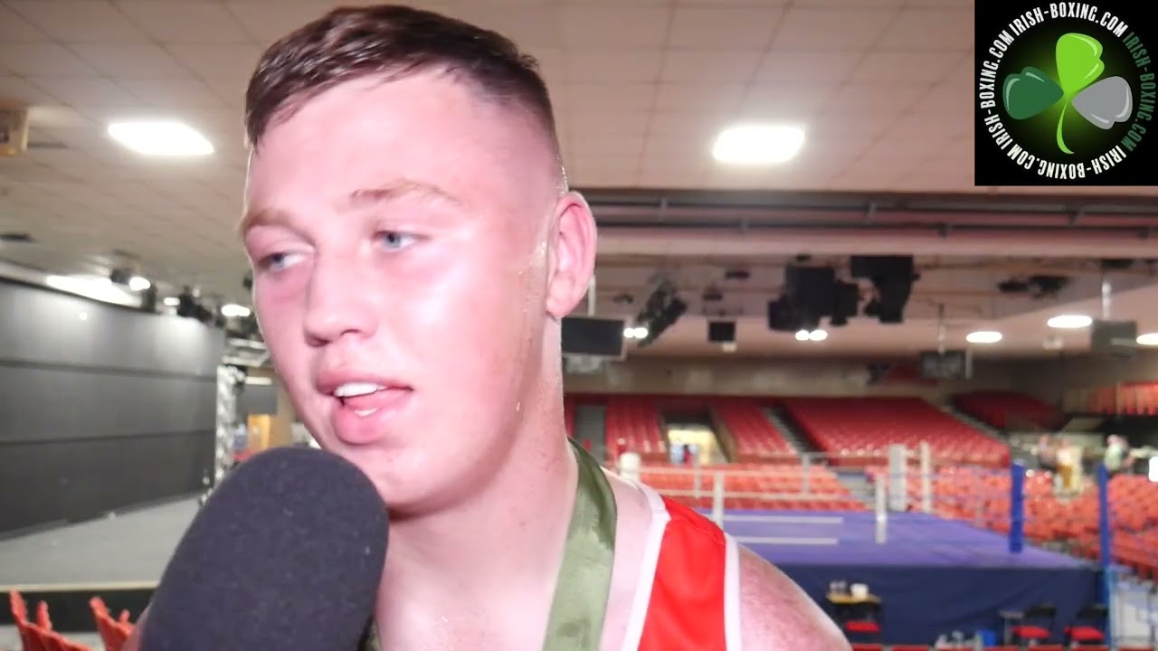 DAVID MCDONAGH CAPTURES THE 92KG IRISH U18 NATIONAL TITLE WITH IMPRESSIVE WIN OVER TYLER MEADE