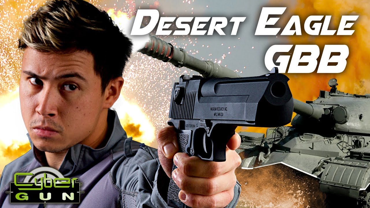 Ручная пушка – Cybergun / пистолет WE Desert Eagle GBB – RedWolf Airsoft RWTV