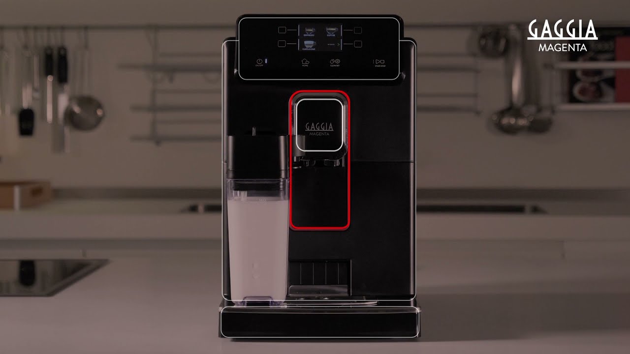 Gaggia Magenta Prestige - Procedimiento de Limpieza